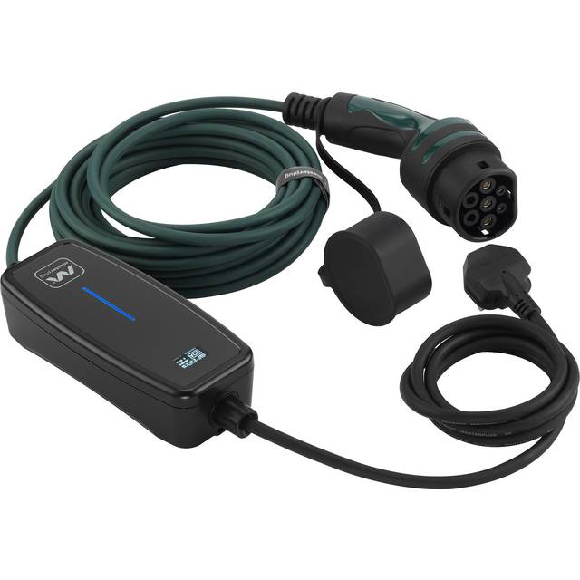 Masterplug 10m Mode 2 EV Charging Cable with 13A 3-Pin Plug