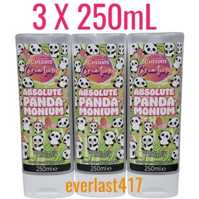 Cussons creations pandamonium body wash 250ml pack of 6