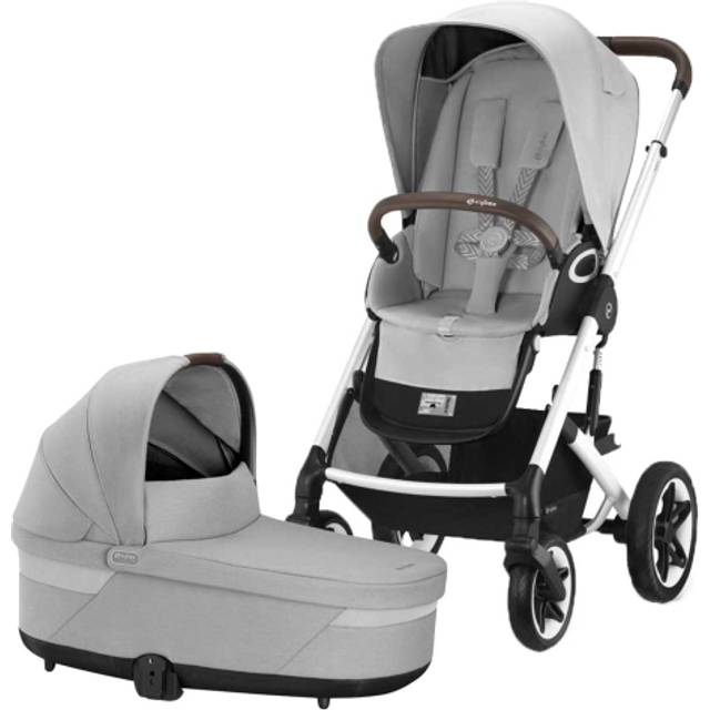 CYBEX Guld COT S LUX liggdel, Från födseln upp till ca 6 månader (max. 9 kg), För CYBEX Balios S Lux och Talios S Lux, Stone Grey