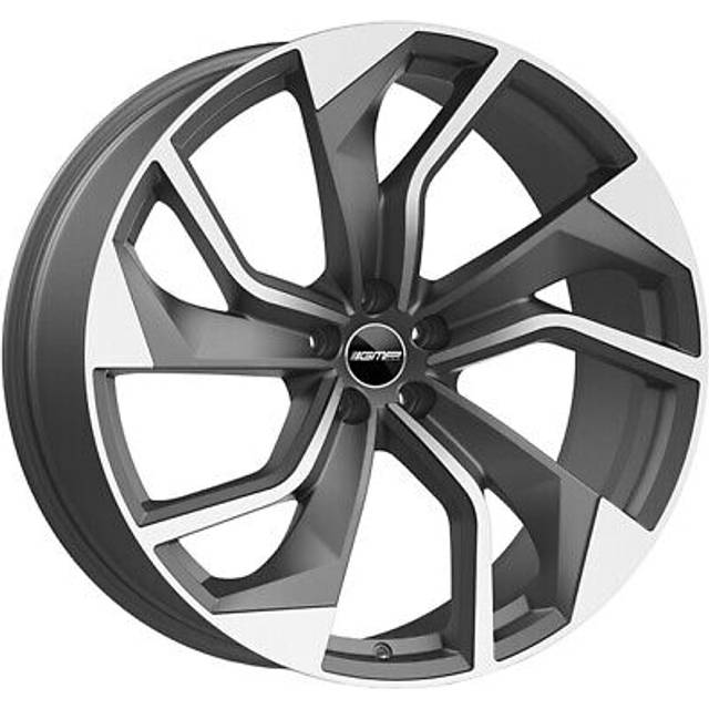 GMP Rebel Matt Anthracite Diamond 9X21 5/130 ET28 CB66,5