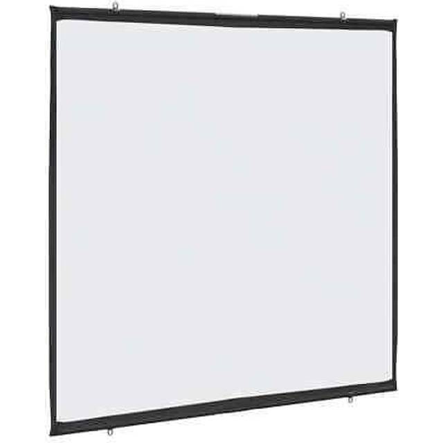 vidaXL Projection Screen Wall-Hanging 72 Inch 1:1 - White
