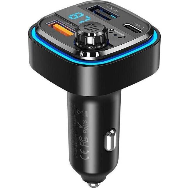 XO FM-Sändare med USB-laddning 3,1A