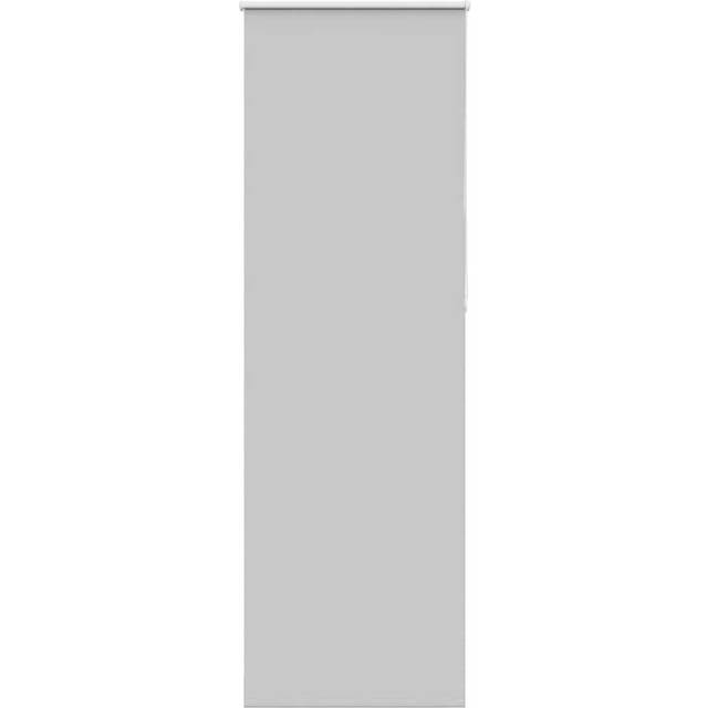 vidaXL Rullgardin mörkläggning ljusgrå 80x210 cm tyg bredd 75,7 cm