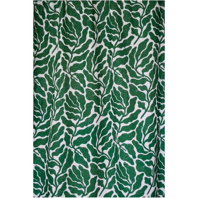 Fine Little Day Leaves curtain length 147x250 cm Green