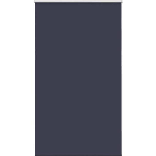 vidaXL Roller Blind Blackout Marine 135x230 cm Fabric Width 131.6 cm Polyester - Blue