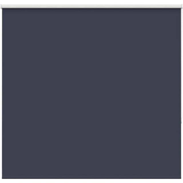 vidaXL Roller Blind Blackout Marine 145x175 cm Fabric Width 141.6 cm Polyester - Blue