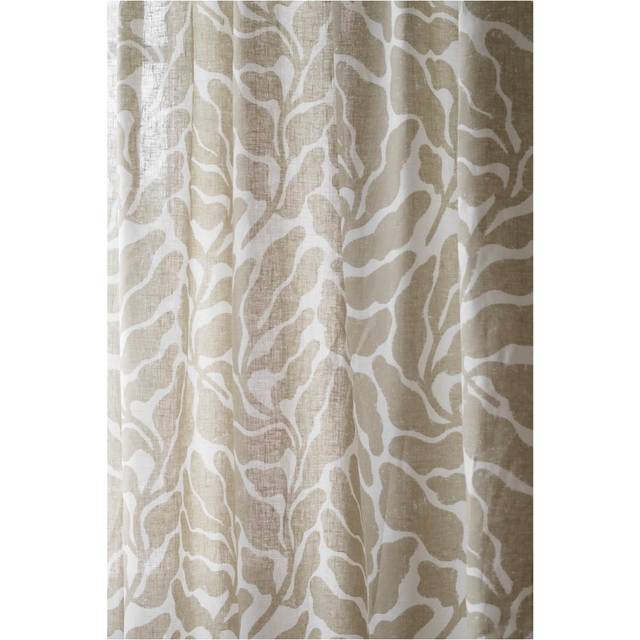 Fine Little Day Leaves curtain length 147x250 cm Sand