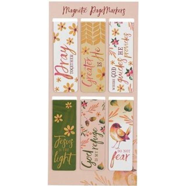 Set of 6 Beloved Scripture Favorites wAutumnFall Acorns Inspirational