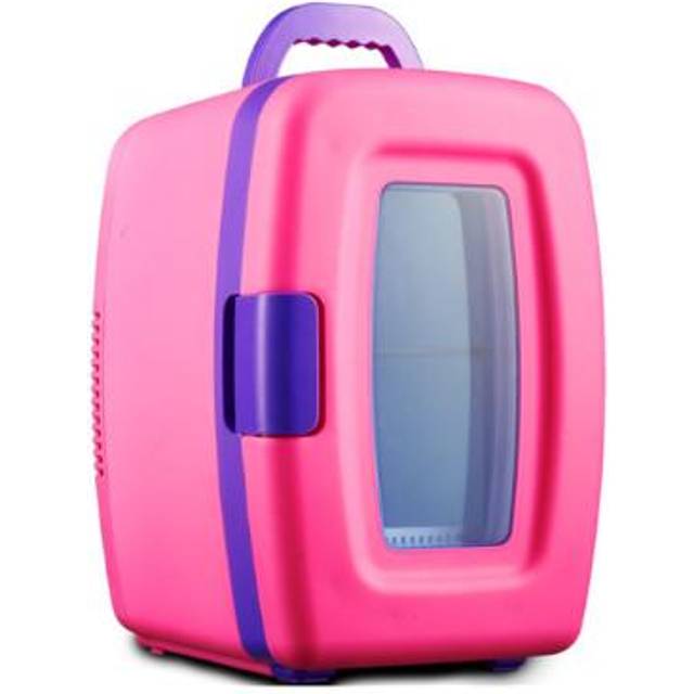 Car Dual Purpose Mini Drugs Cosmetics Refrigerator Pink Mini Fridges