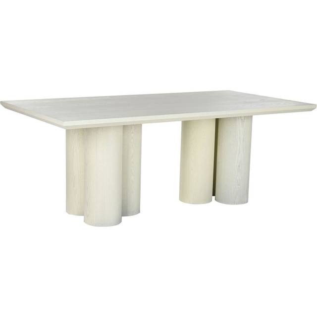Matsalsbord Home ESPRIT Granit Tr&#xE4; MDF 200 x 100 x 76 cm