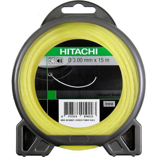 Trimmertråd Hikoki 781050; 3,0 mm x 15 m