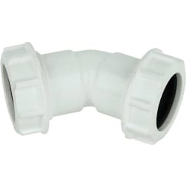 FloPlast WC18 Unicom Compression Waste 135 Deg Bend - 32mm - White