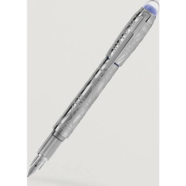 Montblanc StarWalker SpaceBlue Metal Fountain Pen 130219