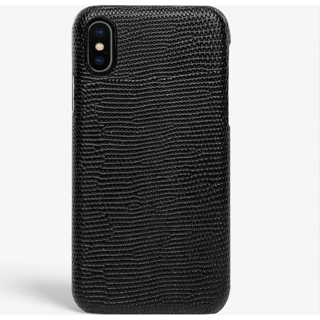 The Case Factory iPhone Xs Max Skal Lizard Black