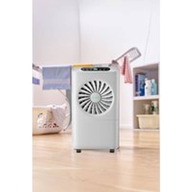 12L / Day Dehumidifier LED Digital Display Humidity Indicator Sleep Mode 24H Timer 3L Water Tank Continuous Drainage Home Bedroom Drying Clothes - White