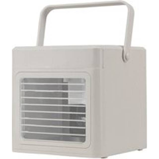 Portable Air Conditioner Fan Mini Personal Evaporative Cooler With 3-Speed Mode, Quiet Air Cooler Desk Misting AC Fan with Humidifier LED Colour