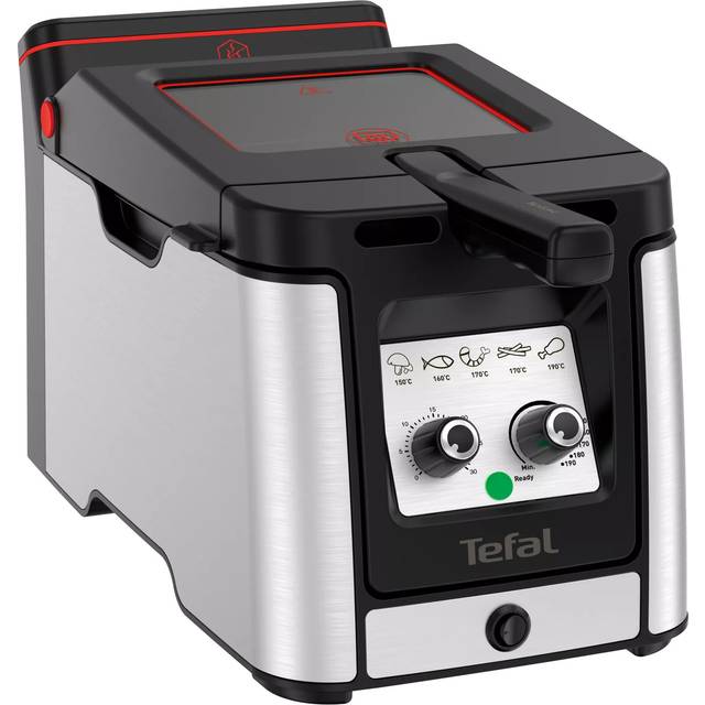 Tefal Odourless XL Anti Fog Window Deep Fryer, 3,5L, Stainless Steel