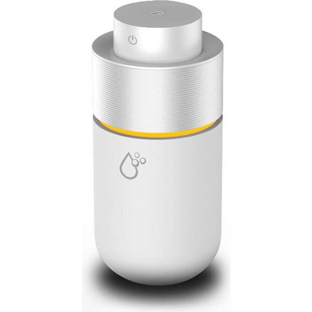 Mini Portable 200ml Car Air Purifier USB Charging Heavy Fog Humidifier Aroma Diffuser 7 Colors Night Light WHITE COLOR