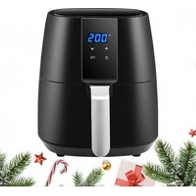 Clipop - Digital Air Fryer Home Use Energy Saving Airfryer inc Air Fry, Bake and Roast, Digital Touchscreen Air Fryers Oven, Oil Free Hot Cooker,