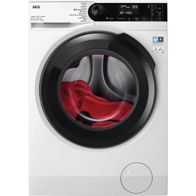 AEG 7000 Series LWR7314L4B 11/7kg 1400rpm Washer Dryer - White