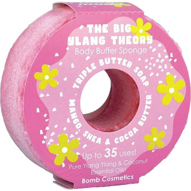 Bomb Cosmetics Body Buffer Soap Sponge - The Big Ylang Theory