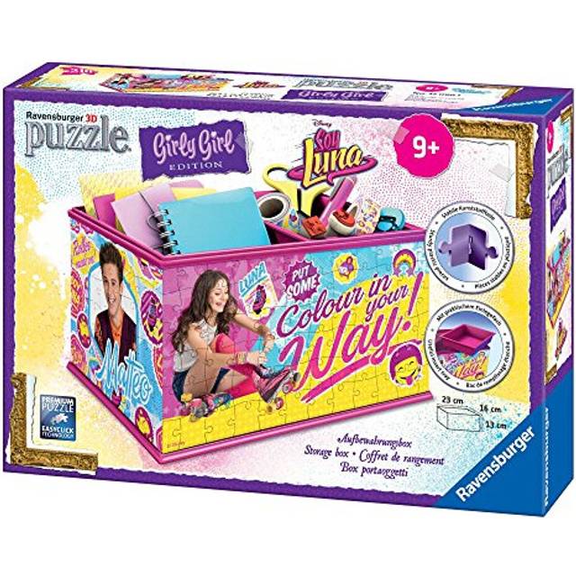 PuzzleÂâÂ12090ÂâÂGirly GirlÂâÂSoy Luna Storage BoxÂâÂ216ÂPieces