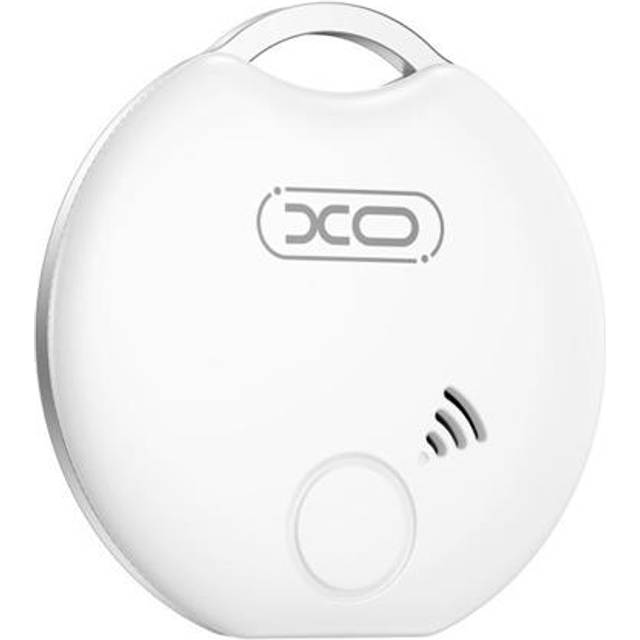 GPS Trackers Compatible With IOS Android Mobie Phone Bluetooth Anti Loss Locator Finders For Cars - WHITE