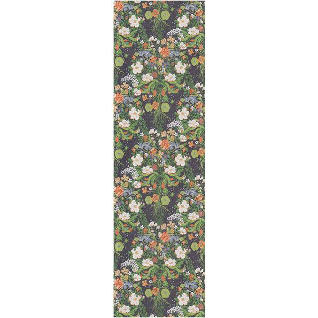 Ekelund Linneväveri Vägrenen bordslöpare 35x120 cm Multi