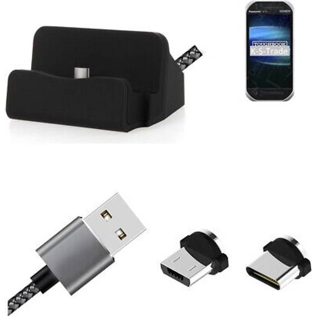 Docking station for panasonic toughbook fz-t1 + usb-typ c und micro-usb connecto