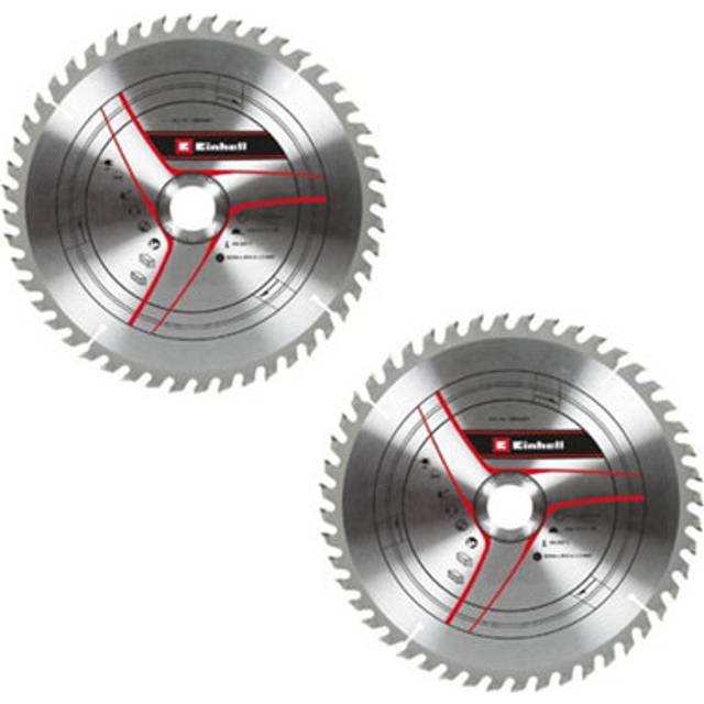 X2 Einhell kwb 254mm Table Saw Blade Mitre Saw 48T hm tc-ts 2225 tc-sm 2531