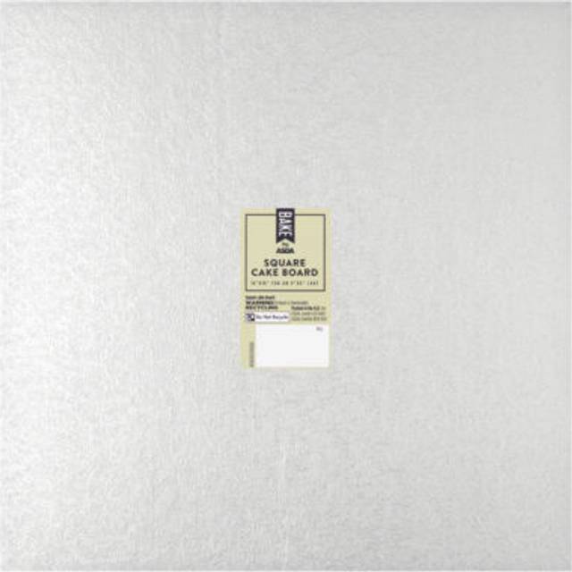 BAKE by ASDA Home Baking Square or Round Cake Boards 10