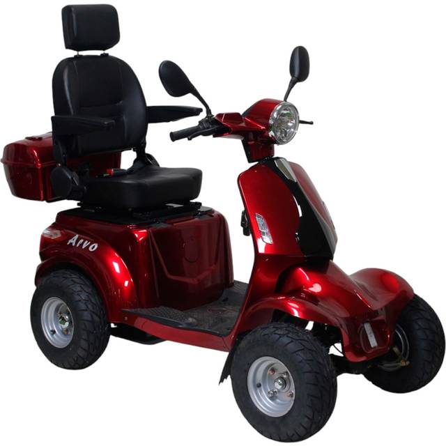 Arvo Promenadscooter P900 Röd