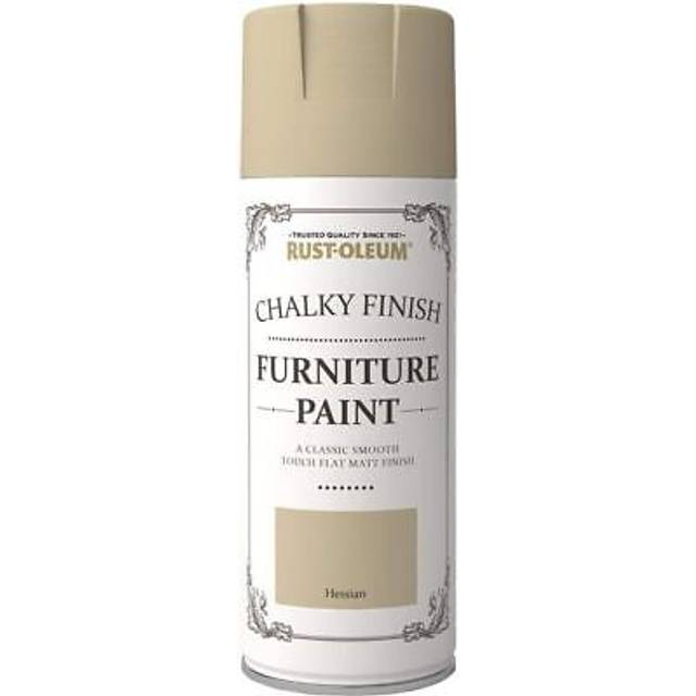 Rust-oleum 400ml chalky finish furniture spray paint - hessian