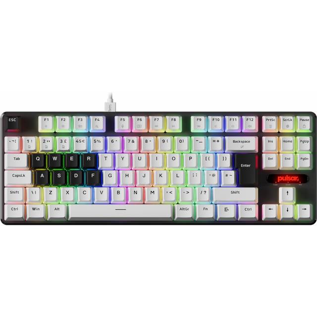 Pulsar PCMK 2 HE TKL Mekaniskt Tangentbord ISO - Vit