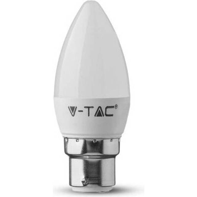 VT-299 5.5W PLASTIC CANDLE BULB WITH SAMSUNG CHIP COLOUR CODE:3000K B15