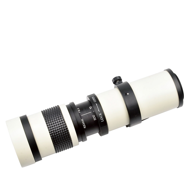 moresk-420-800mm Telephoto Zoom SLR Camera Lens for Cameras