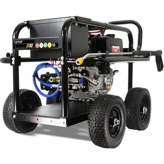 V-TUF D10 Yanmar Diesel Pressure Washer with Gearbox Pump (3000psi_200bar_10hp)