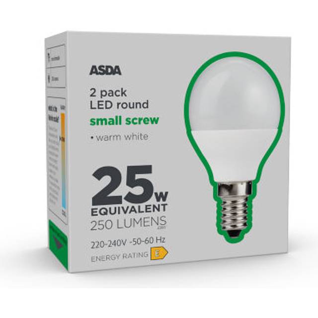 ASDA Led Minig 250L Wh Coa E14 25H 27K Non 2P