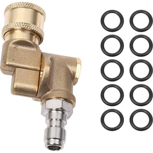 Quick Pivoting Coupler 180 Degree for Pressure Washer Nozzle