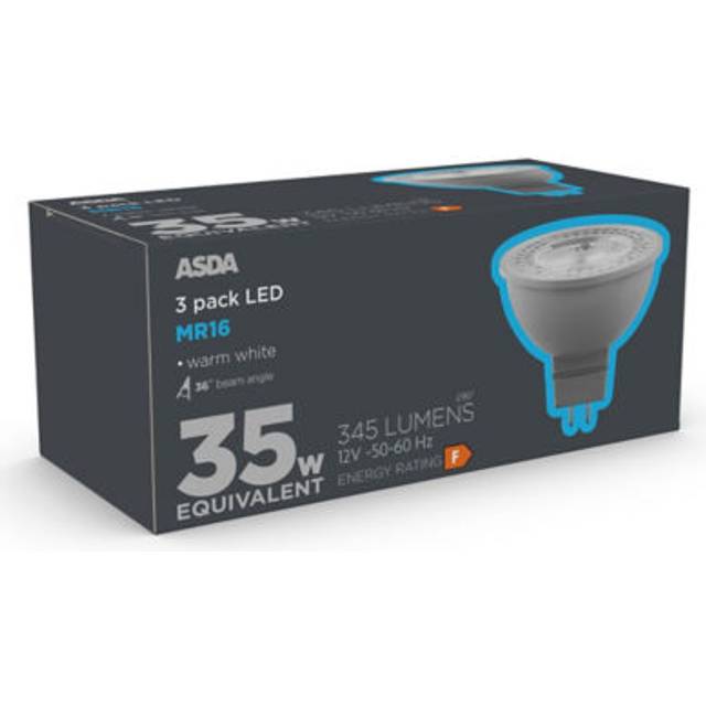 ASDA LED MR16 GU5.3 35W Lightbulb