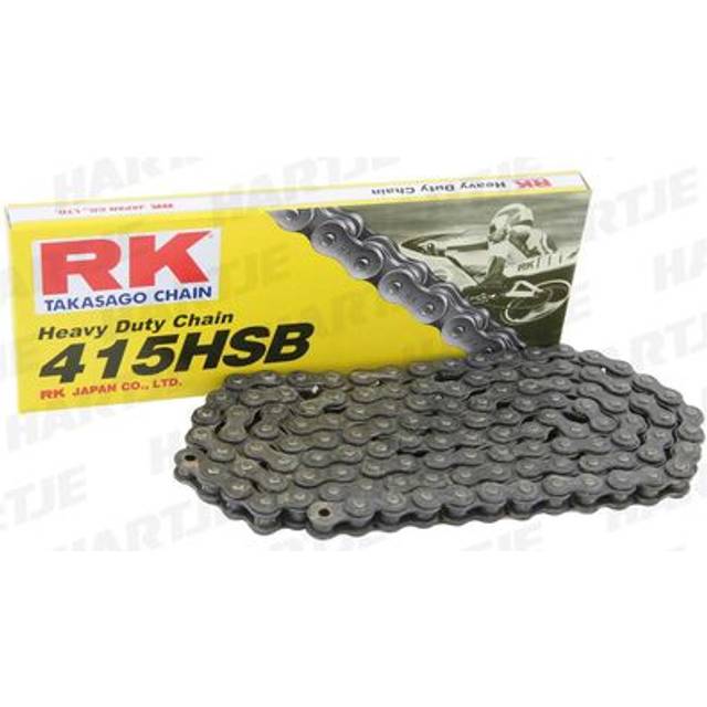 Rk 415h x 130 heavy duty chain road off-road racing black