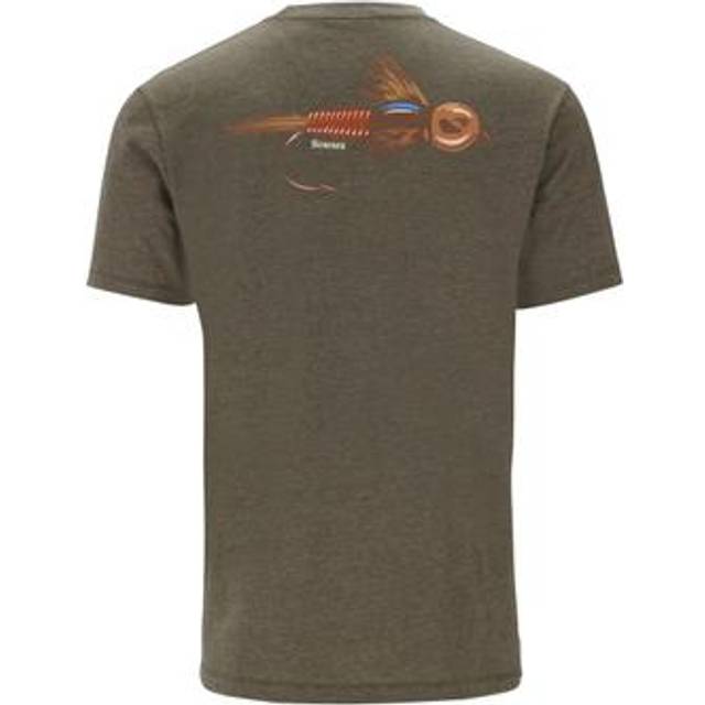 Simms Let It Fly T-Shirt Military Heather - XXL