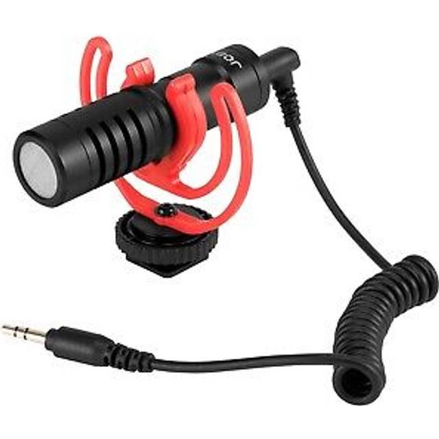 JOBY JB01643-BWW Wavo Mobile Compact On-Camera Microphone With Rycote Shock Mount,Deadcat Windscreen for