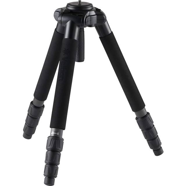 Velbon Carbon Tripod Professional Geo N840BW Legs Only 4 Stages Nut Lock Leg Diameter 36mm Large Ball Head Sold Separately Carbon Legs 500038 75 black