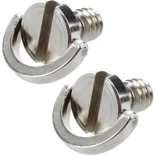 2X 1/4 '' Screw Screw Stainless Steel Adapter for Camera Camera Suppport Tripod Shelf