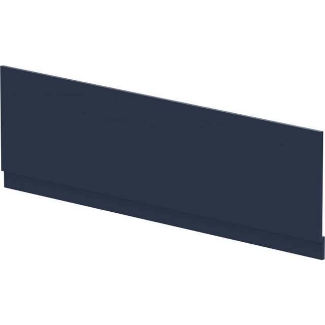 1800mm Edge/Power Straight Front Bath Panel & Plinth - Matt Midnight Blue
