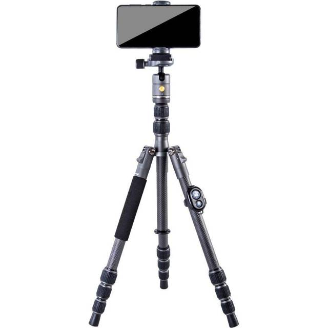 VANGUARD VEO 3GO 204 CB travel tripod VEO collection carbon free head with carrying case maximum extension height 1310mm 4-stage black