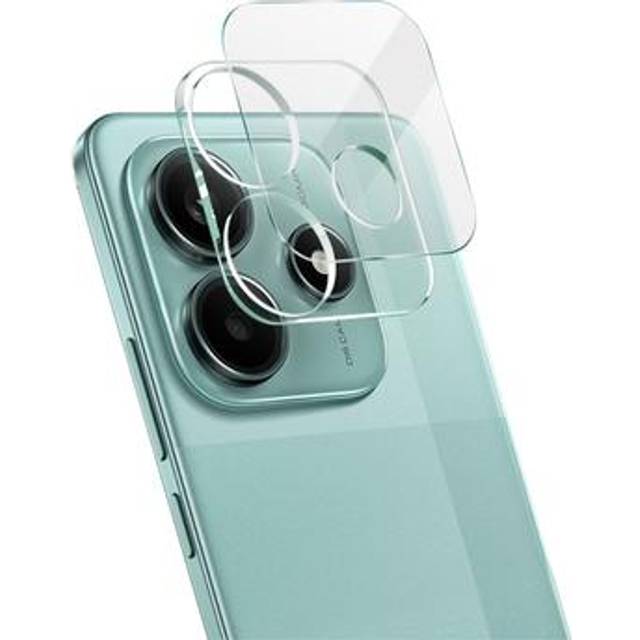 Xiaomi Redmi Note 14 Imak 2-i-1 HD Kameralinsskydd i Härdat Glas
