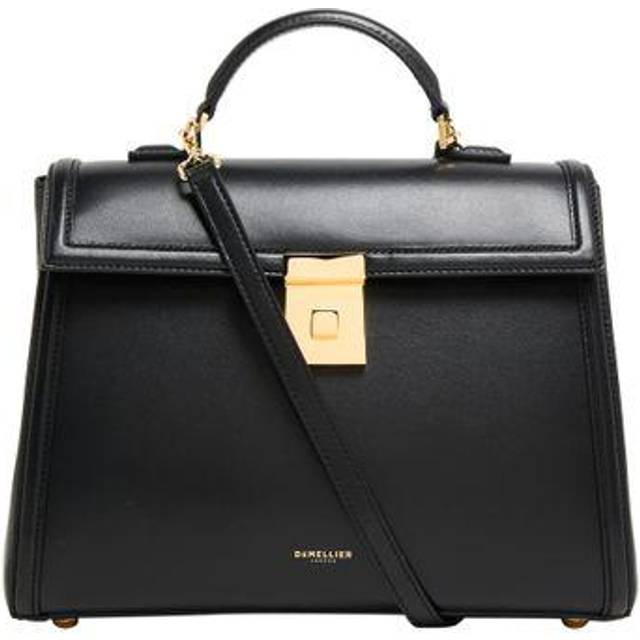 Paris Midi Top Handle Bag - Black - Founded in 2017 with a vision of empowerment, DeMellier's creations are designed in London and handcrafted by artisans in Europe. Blending heritage and modernity, the name reflects founder Mireia’s Spanish and French roots, capturing tradition and innovation in every design.