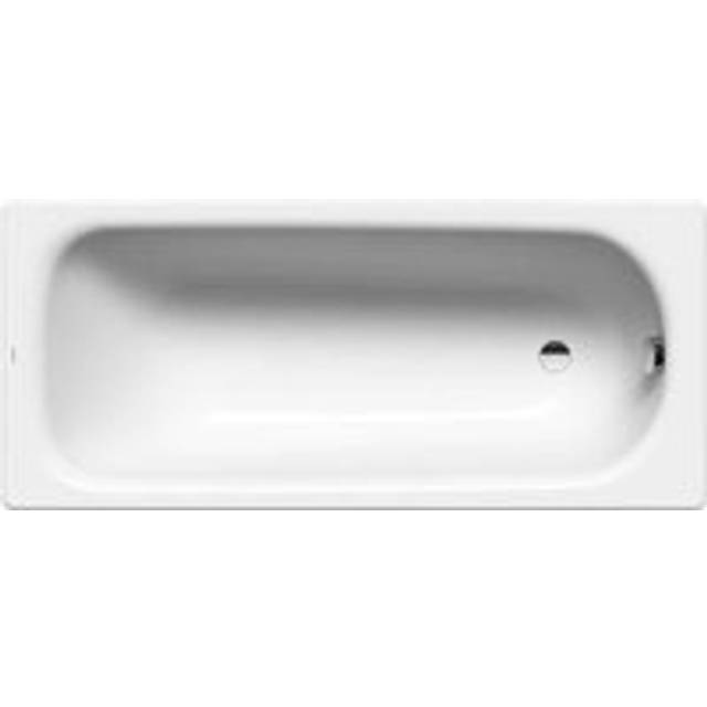 Kaldewei 310 Eurowa 1500 X 700Mm Steel Bath W/ 2 Tap Holes, White